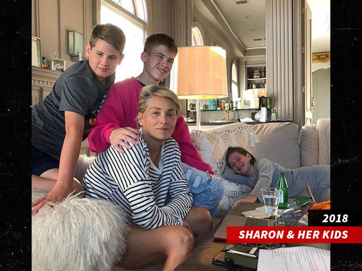 sharon stone kids