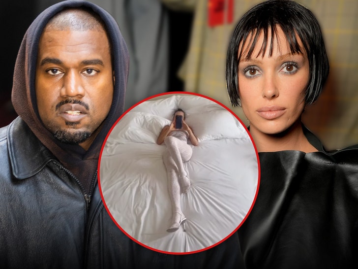 Kanye sube video de Bianca en la cama