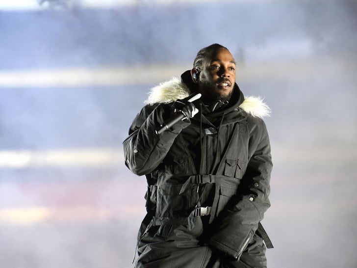 Kendrick Lamar's Performance Pics