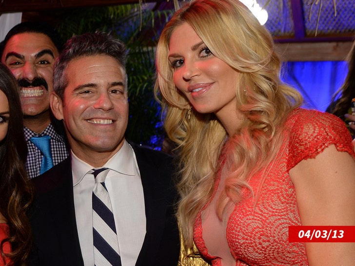 Andy Cohen and Brandi Glanville