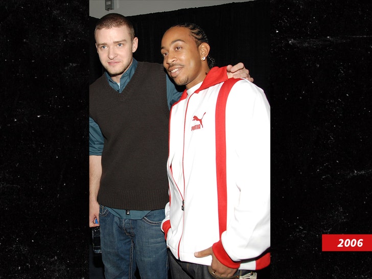 Ludacris and Justin Timberlake 2006 getty 1