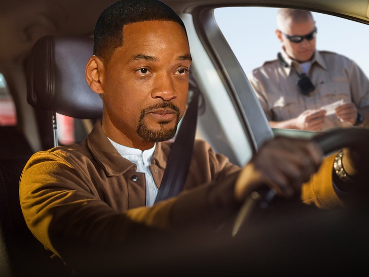 multan a Will Smith por conducir con exceso de velocidad