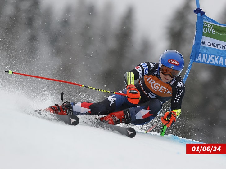 mikaela shiffrin skiing sub
