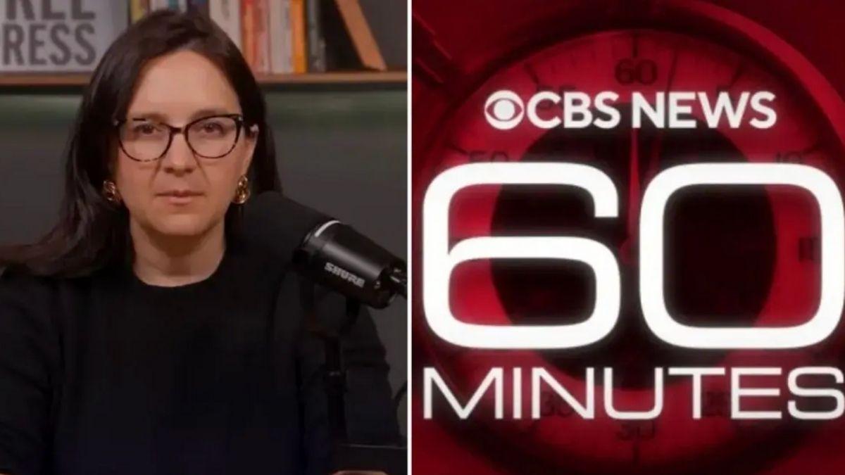 Photo of  Bari Weiss,  60 Minutes Logo