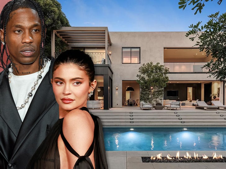 Kylie Jenner & Travis Scott's Beverly Hills Home