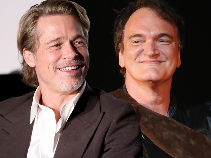 brad pitt quentin tarantino