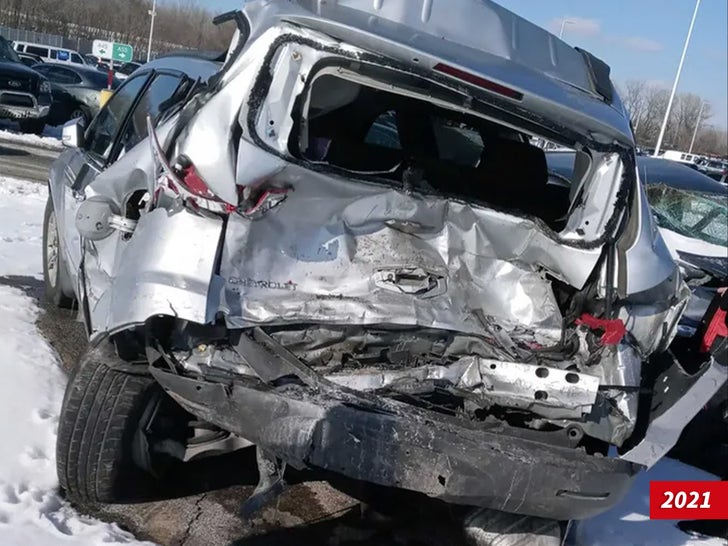 Britt Reid's Crashed Cars