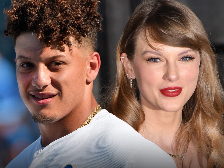 Patrick Mahomes alaba a Taylor Swift