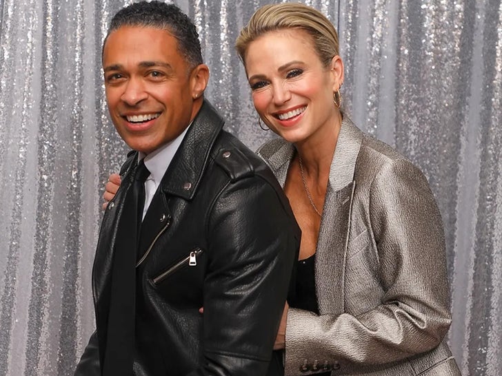 Amy Robach and T.J. Holmes Together