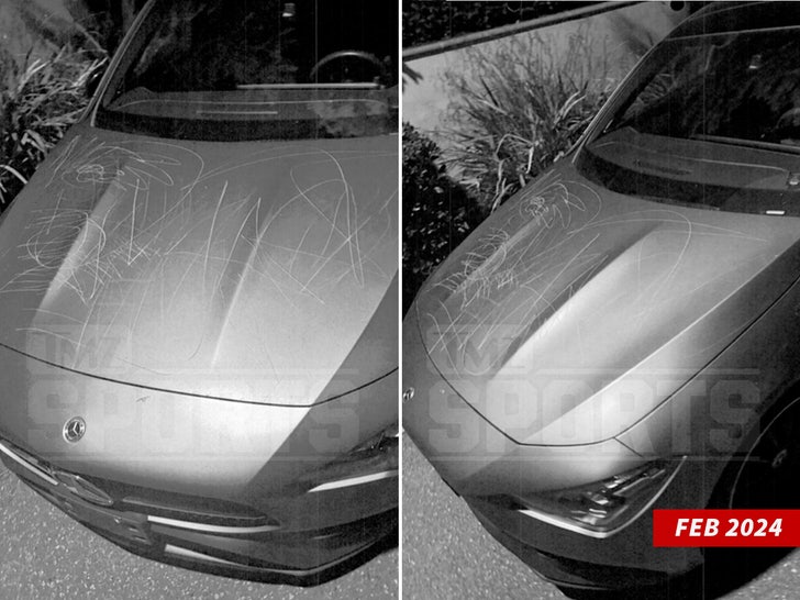 car scratch side by side