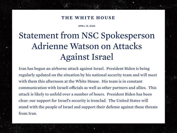 White House Statement