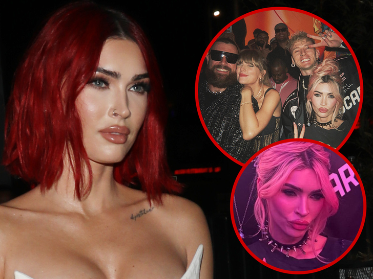 megan fox taylor swift travis kelce mgk instagram photo