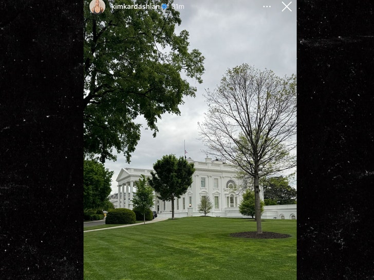 kim kardashian white house