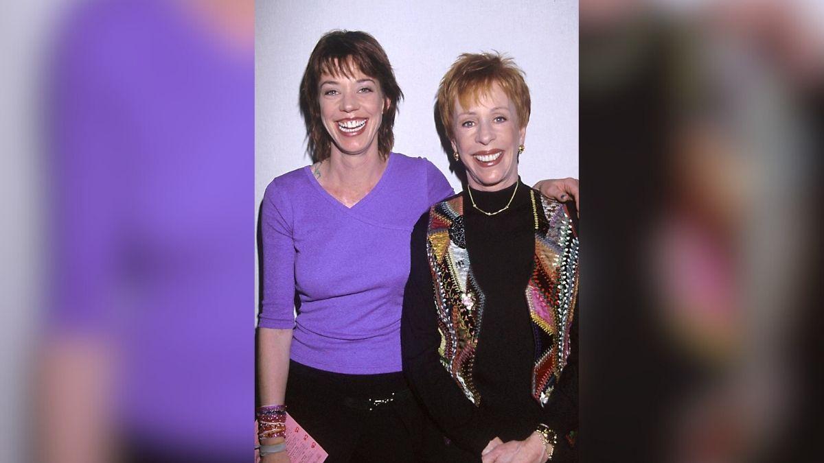 Photo of Carol Burnett and Carrie Hamilton