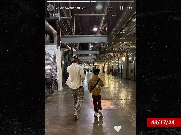 Kristin Cavallari's New Boyfriend Mark Estes Bonding with Son