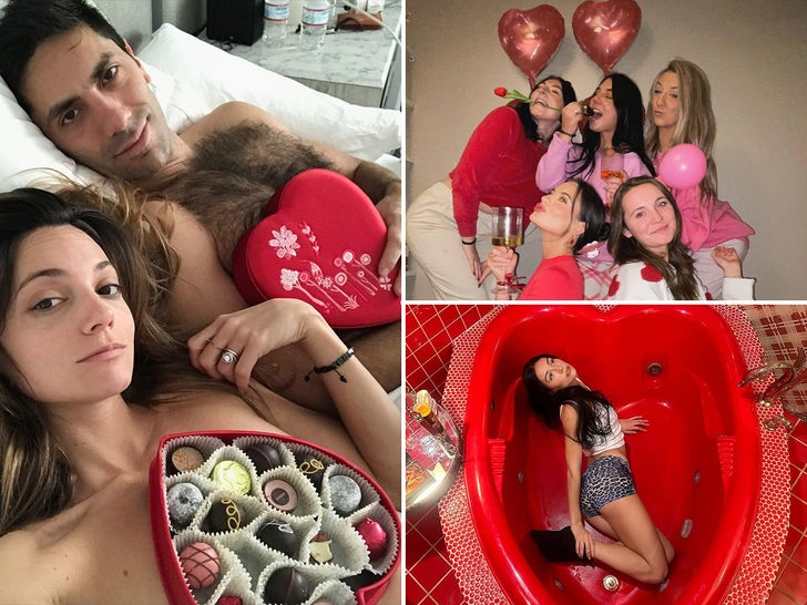 Stars Celebrating Valentines Day 2024