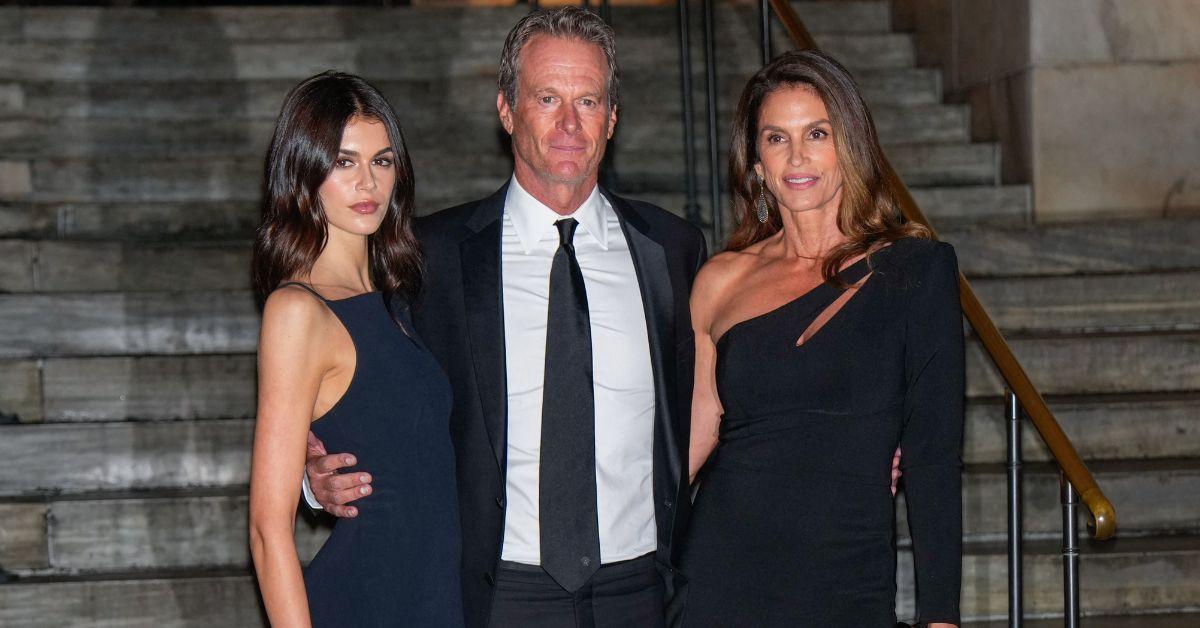 Following her split from Austin Butler, Kaia Gerber continued spending time with her parents.