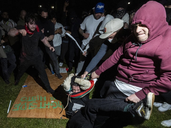 UCLA Protest Turns Violent