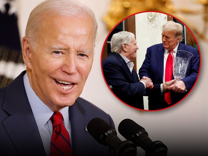 joe biden donald trump award