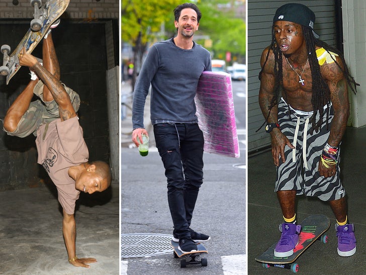 Celebs Who SK8!