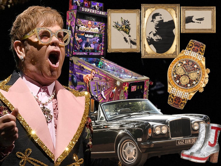 Elton John Auction -- Sold!