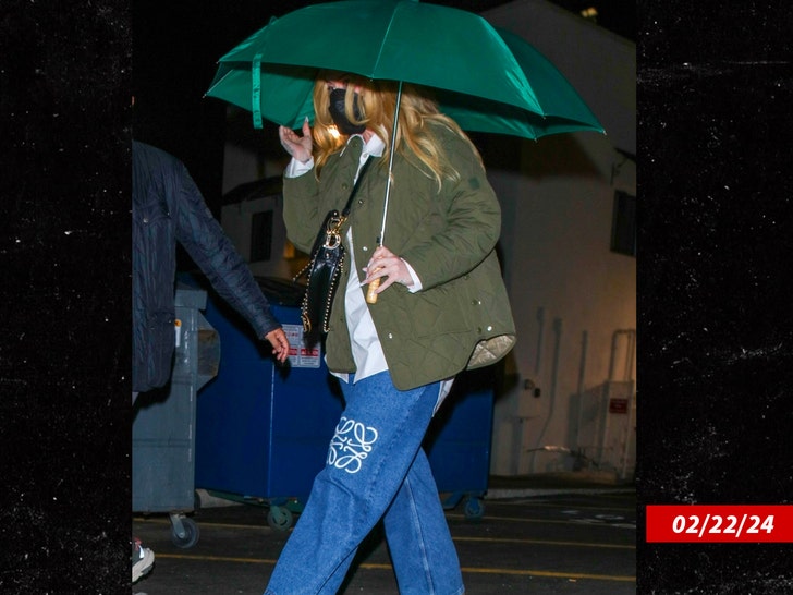 Adele and Rich Paul leave in separate cars after dinner at Cipriani in Beverly Hills