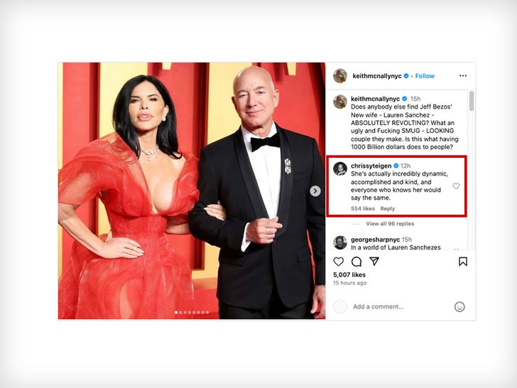 Chrissy Teigen Comment