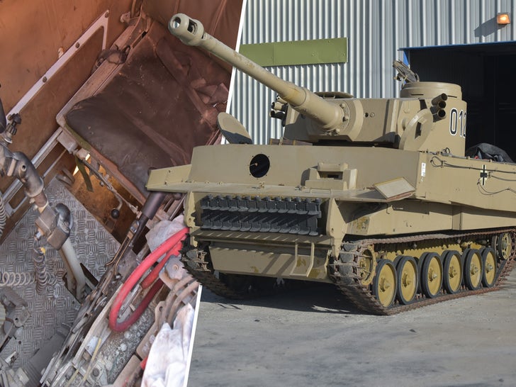 'Fury' Movie Prop Tank