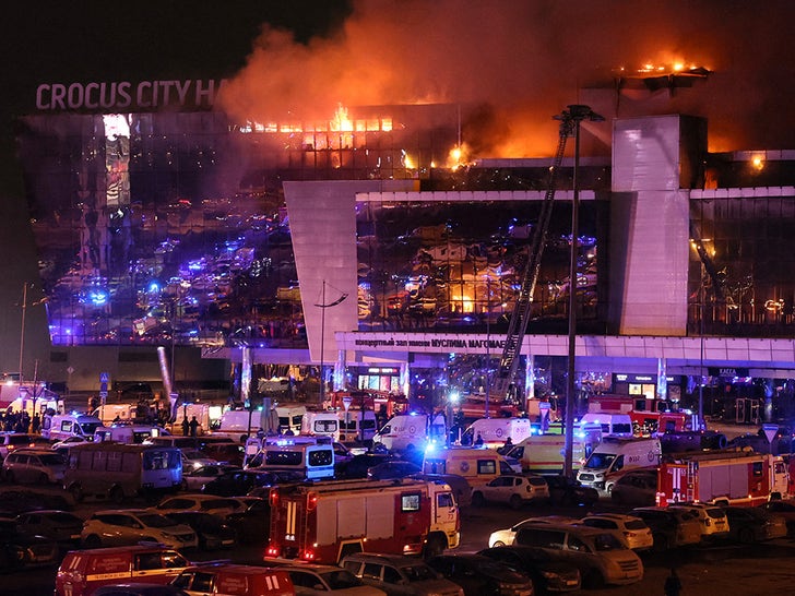 Gunmen Attack At Concert Hall In Moscow, Russia -- The Aftermath