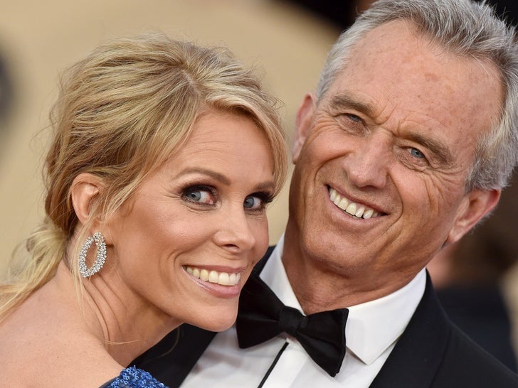 Cheryl Hines and Robert F Kennedy Jr Together