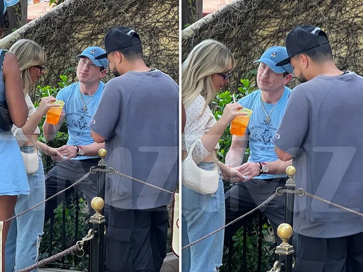 Barry Keoghan's and Sabrina Carpenter During Disneyland Date