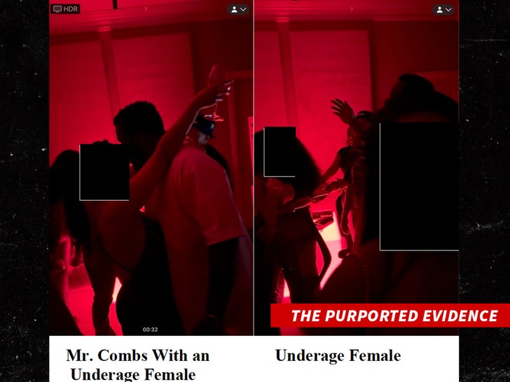 diddy with underage workers