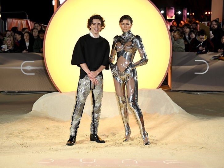 Zendaya Shines At 'Dune: Part Two' Premiere In London