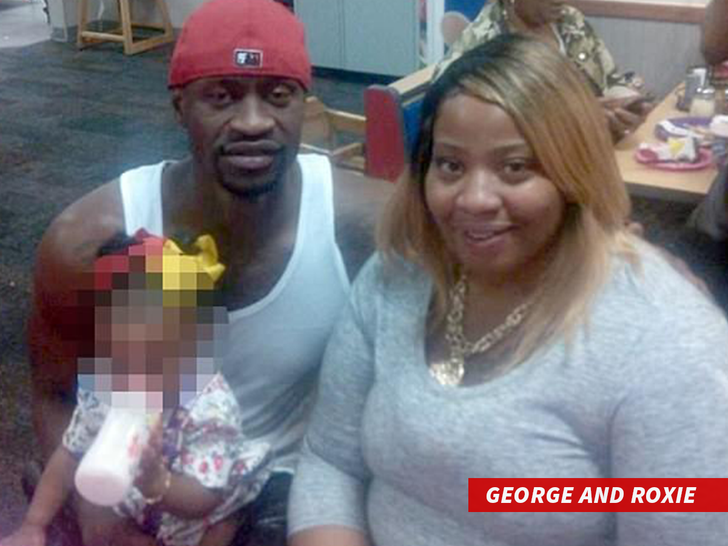 GEORGE floyd  AND ROXIE