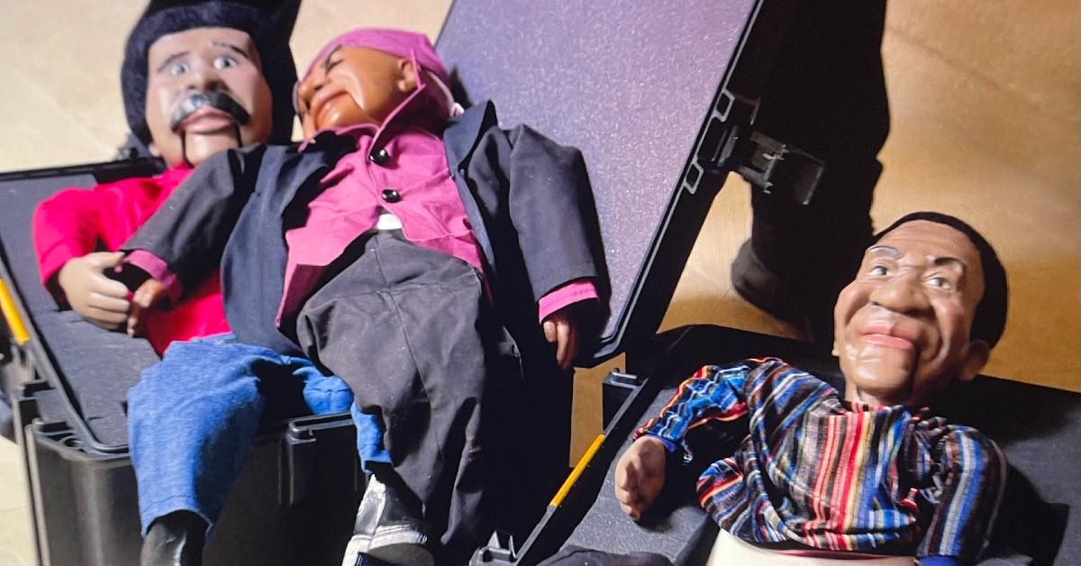 Photo of Eddie Murphy's puppets