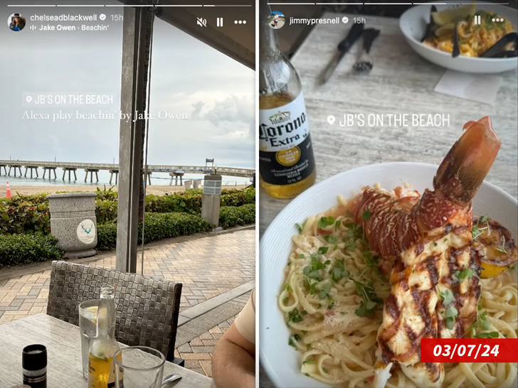 Jimmy Presnell and Chelsea Blackwell