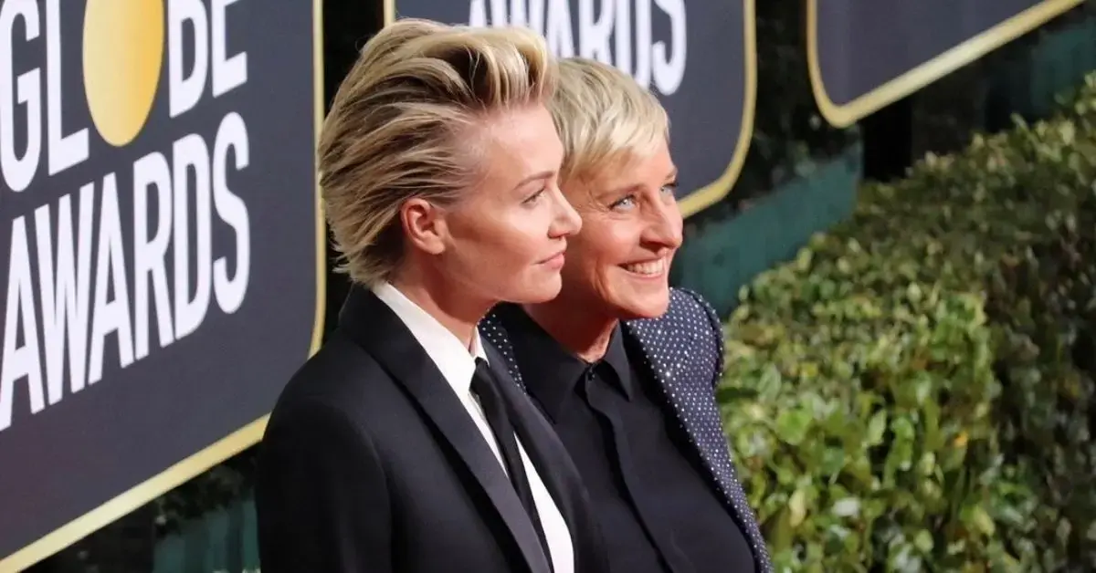 Photo of Ellen DeGeneres, Portia de Rossi