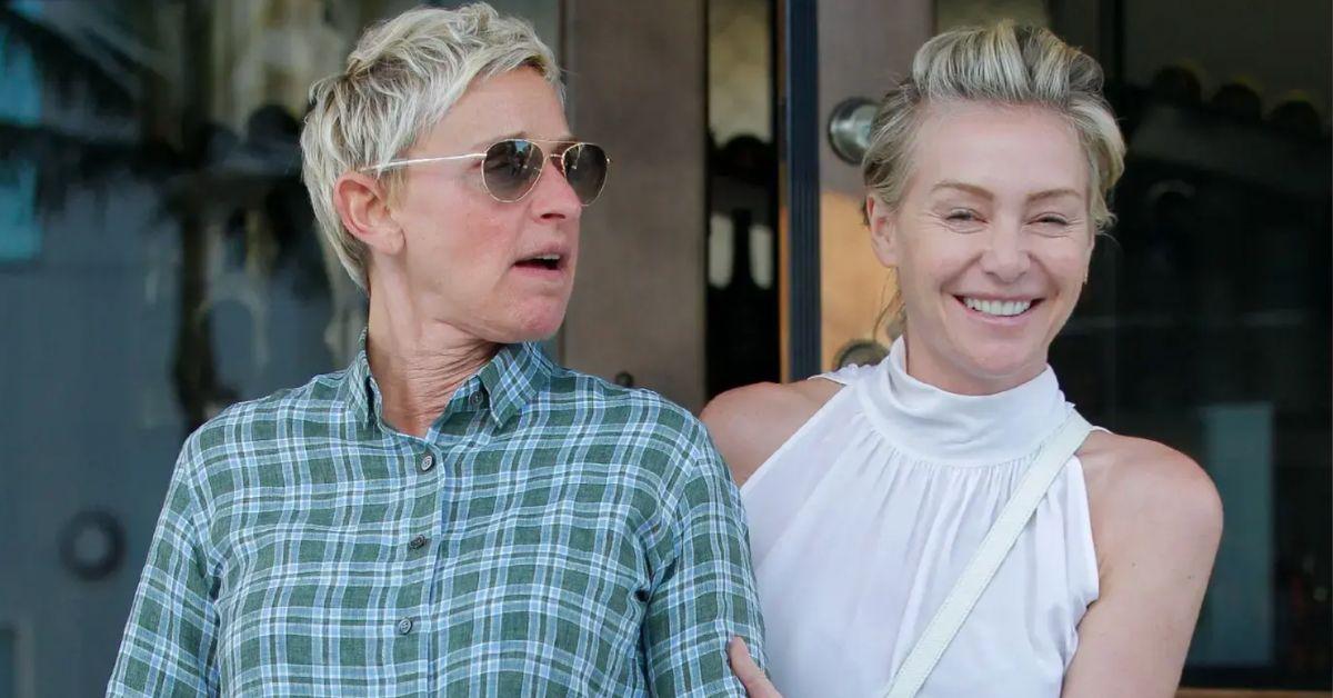 Photo of Ellen DeGeneres, Portia de Rossi