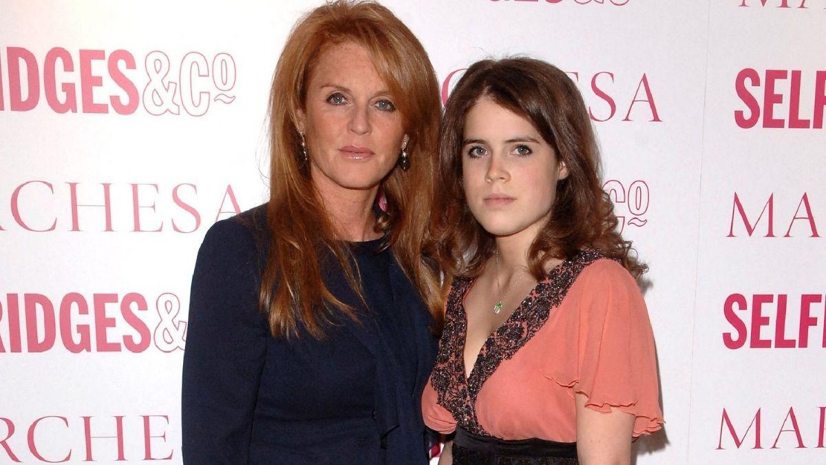 Photo of Sarah Ferguson and Princess Eugenie