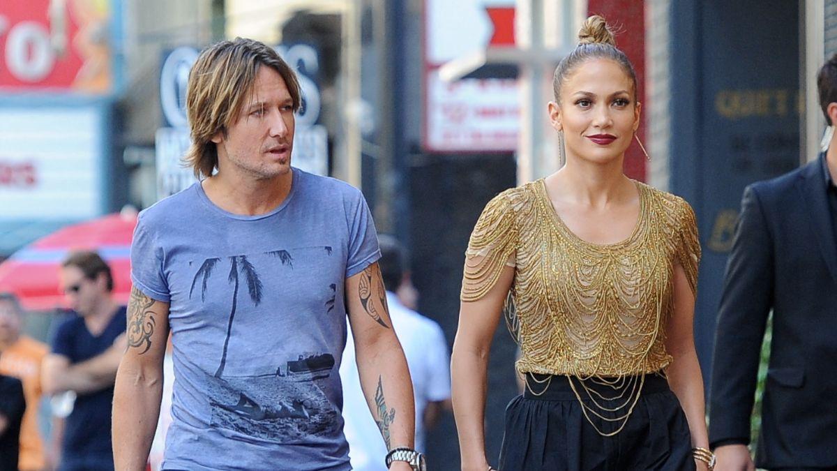 Photo of Keith Urban and Jennifer Lopez
