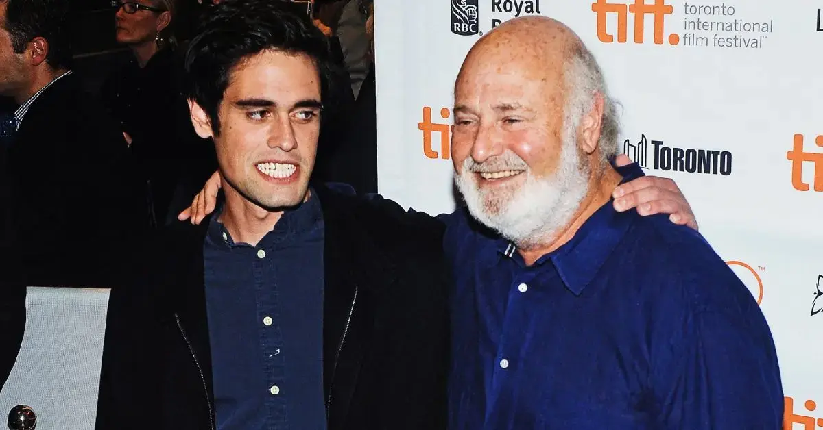 Photo of Rob Reiner and Nicholas Reiner