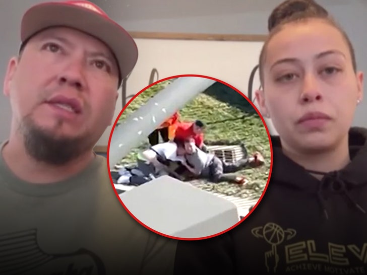 Paul Contreras and wife talking about chiefs shooting