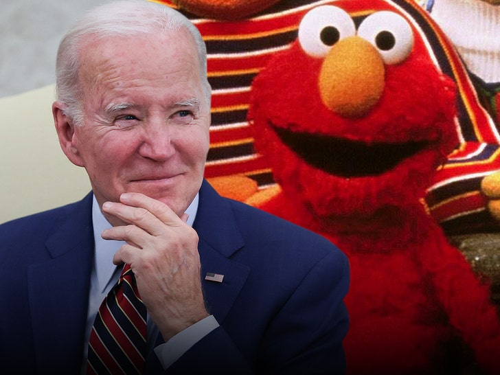joe biden and elmo getty alamy 1