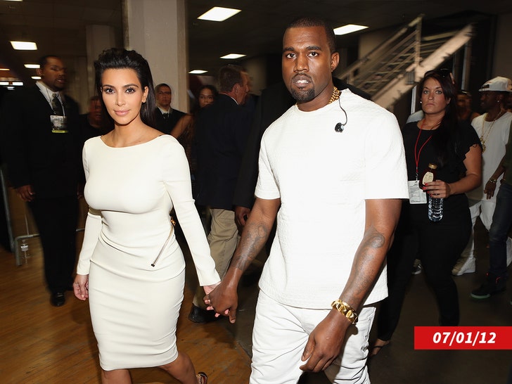 kanye west and kim kardashian