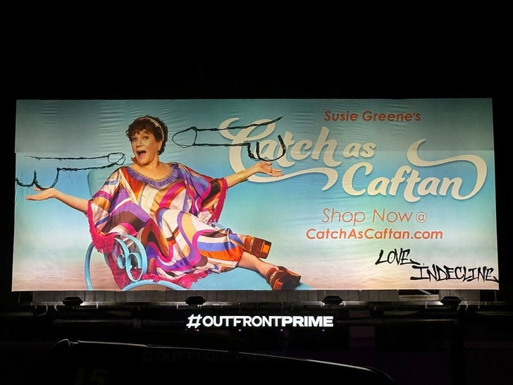 Curb Your Enthusiasm Billboard Defaced