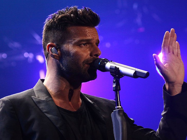 Ricky Martin Performance Photos