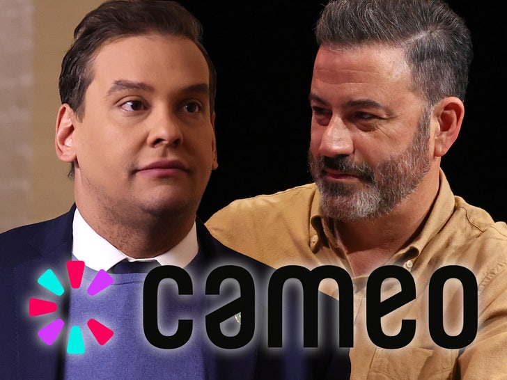 george santos jimmy kimmel cameo logo main
