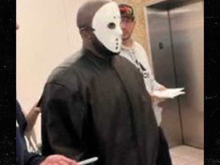 kanye west hockey mask