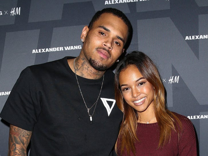 Chris & Karrueche -- Before The Split!