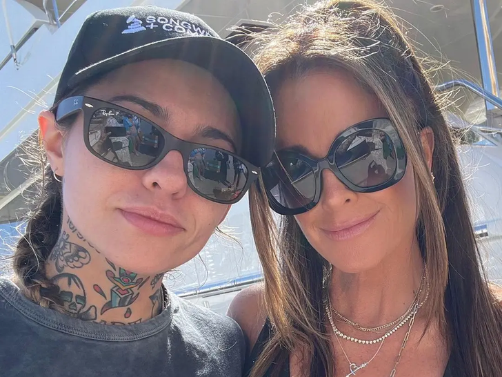 Kyle Richards and Morgan Wade Together